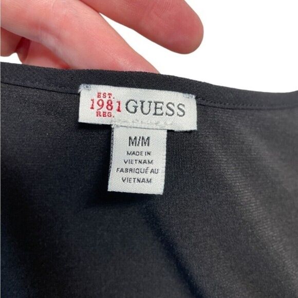GUESS Est 1981 Black Blouse - Picture 4 of 5